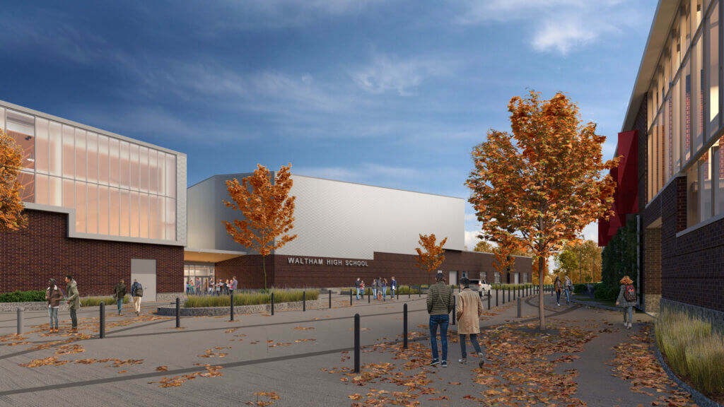 Waltham High School in Waltham, MA